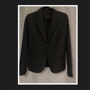 Black and White Banana Republic Blazer